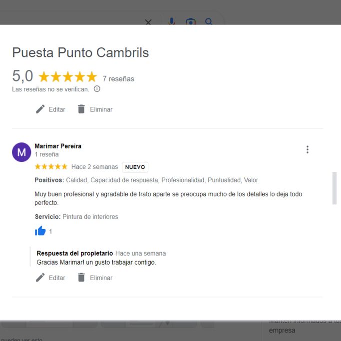 Nuestros clientes nos recomiendan!